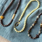 Choker “Honey Jade”