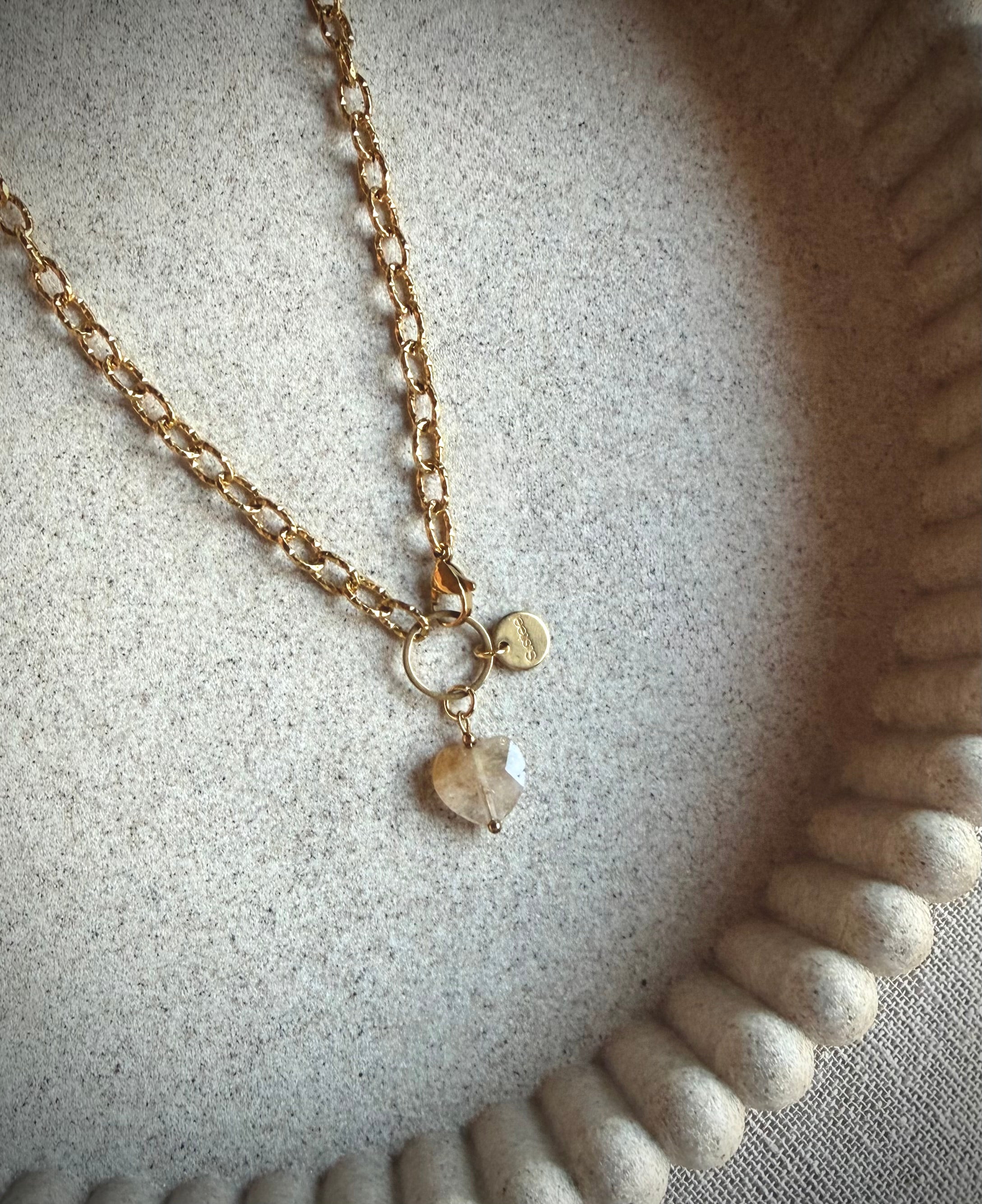 Naszyjnik “Lumi Citrine”