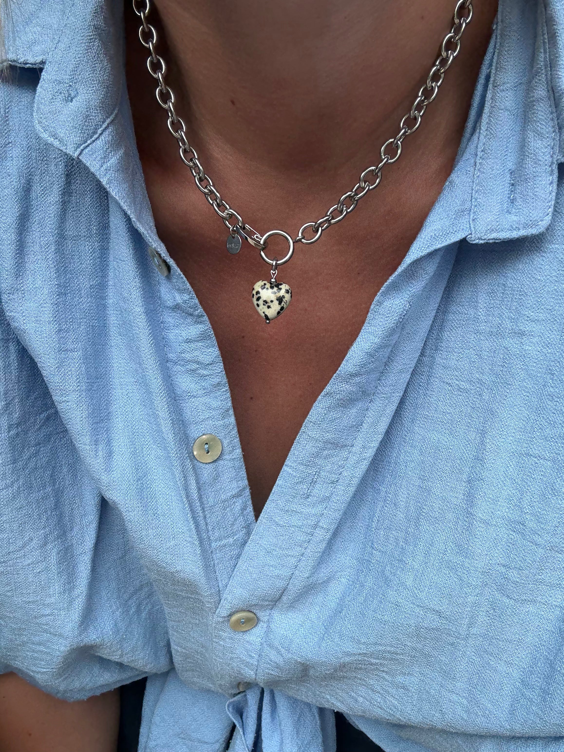 Naszyjnik „Dalmatian Heart”