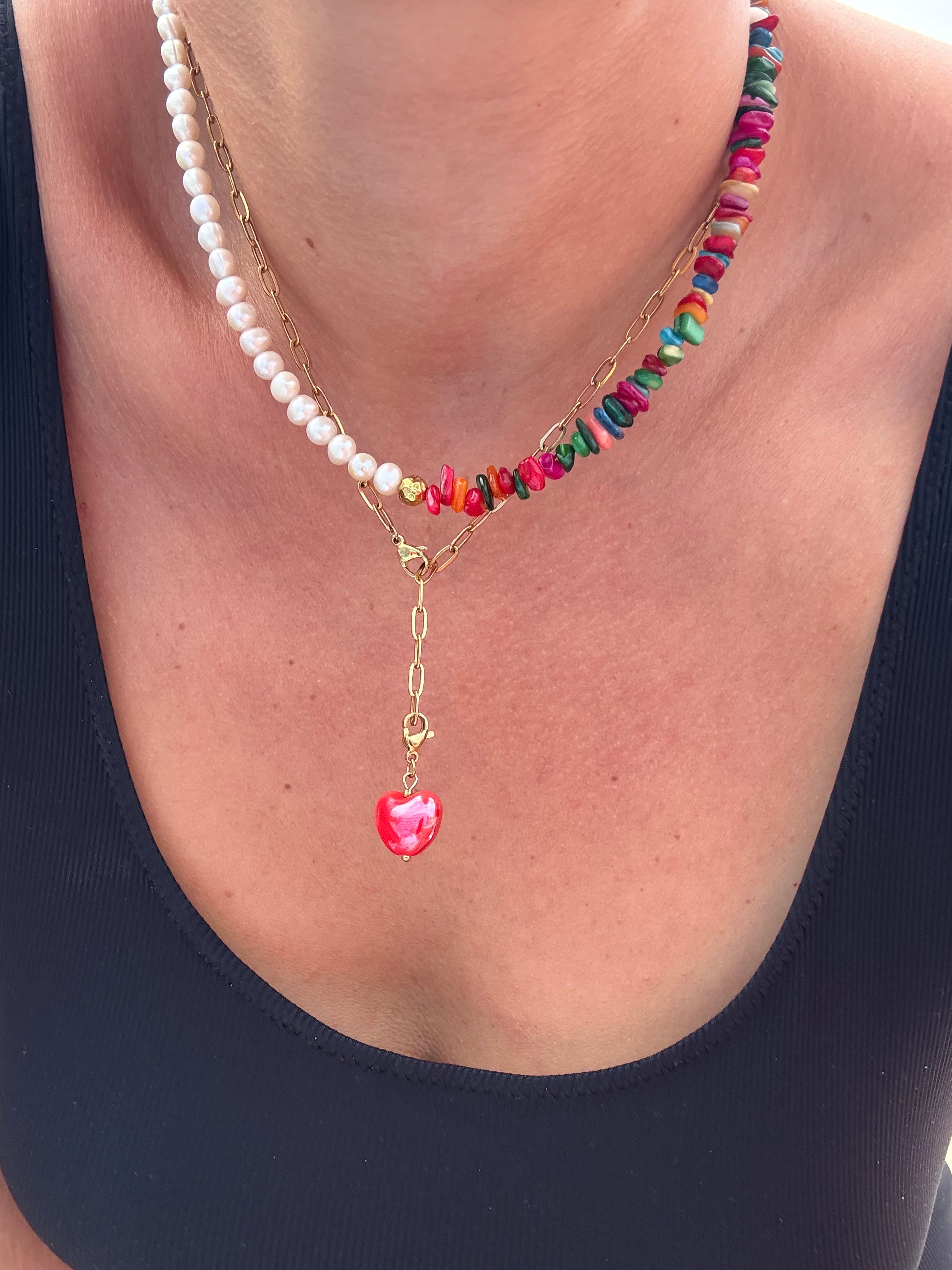 Choker „Summer Contrast”