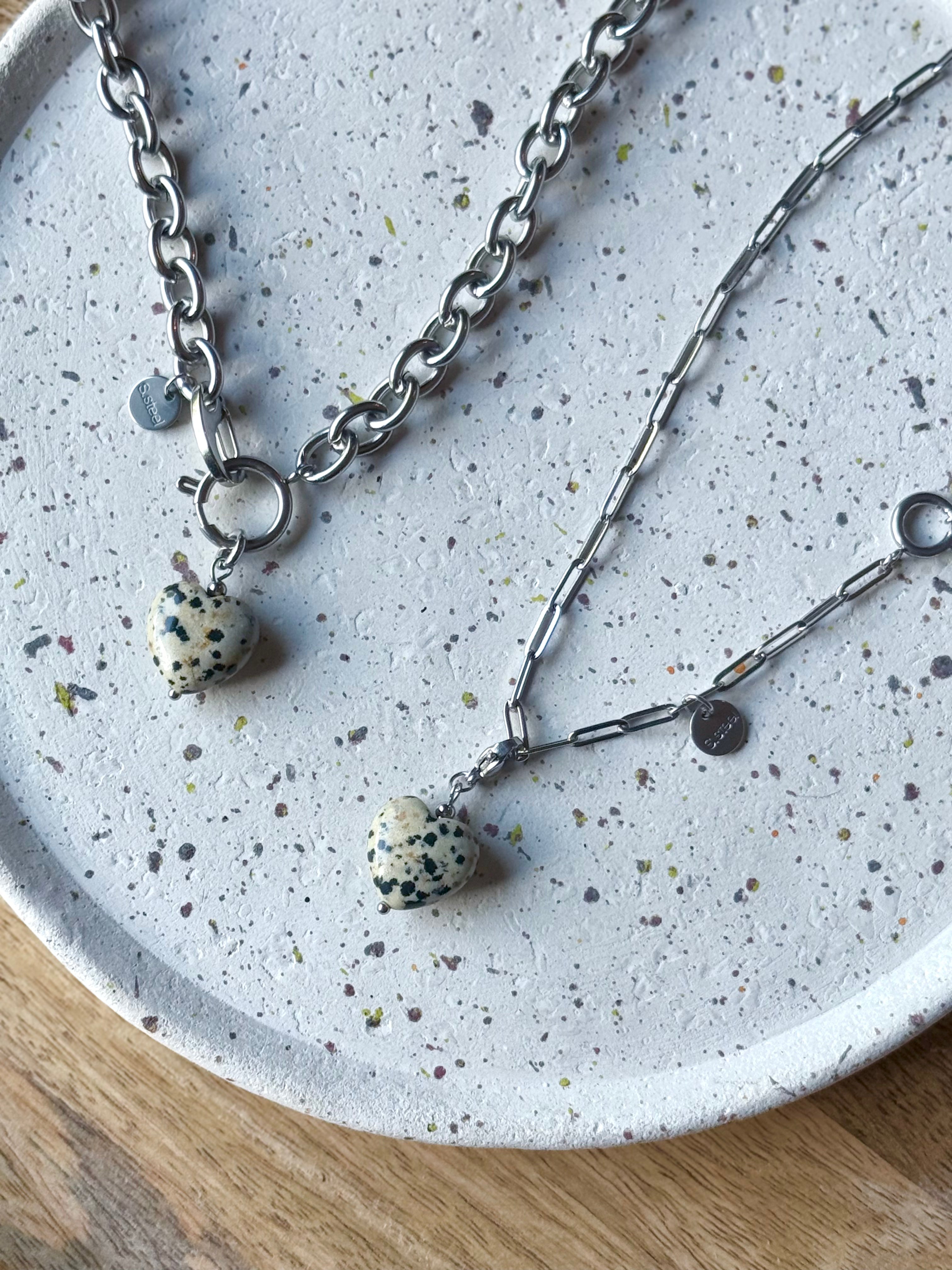 Naszyjnik „Dalmatian Heart”