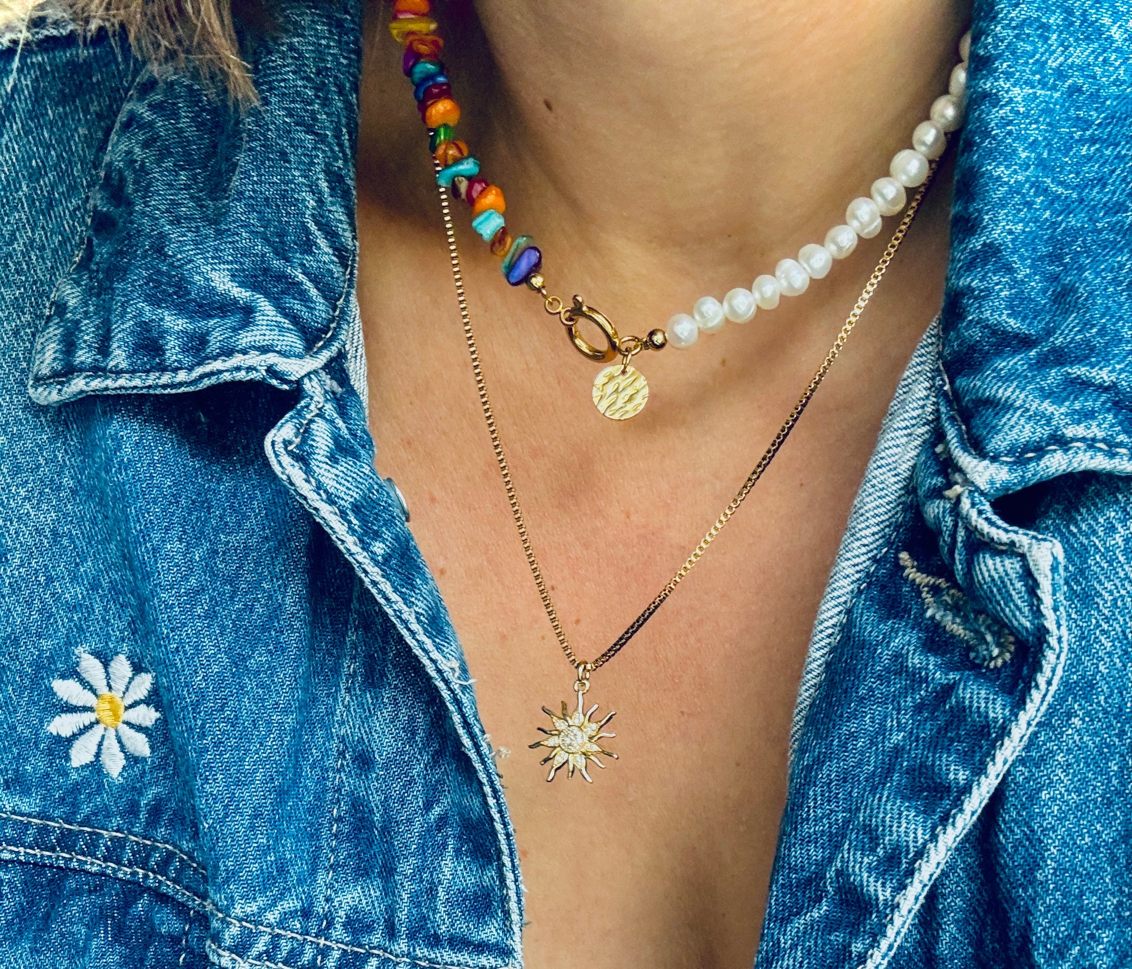 Choker „Summer Contrast”