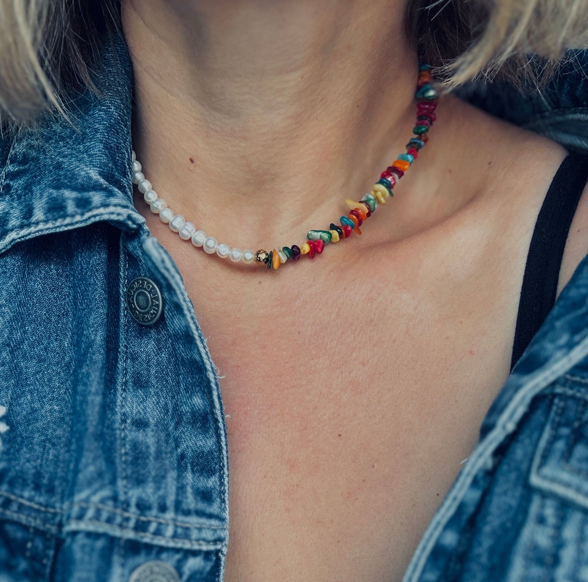 Choker „Summer Contrast”