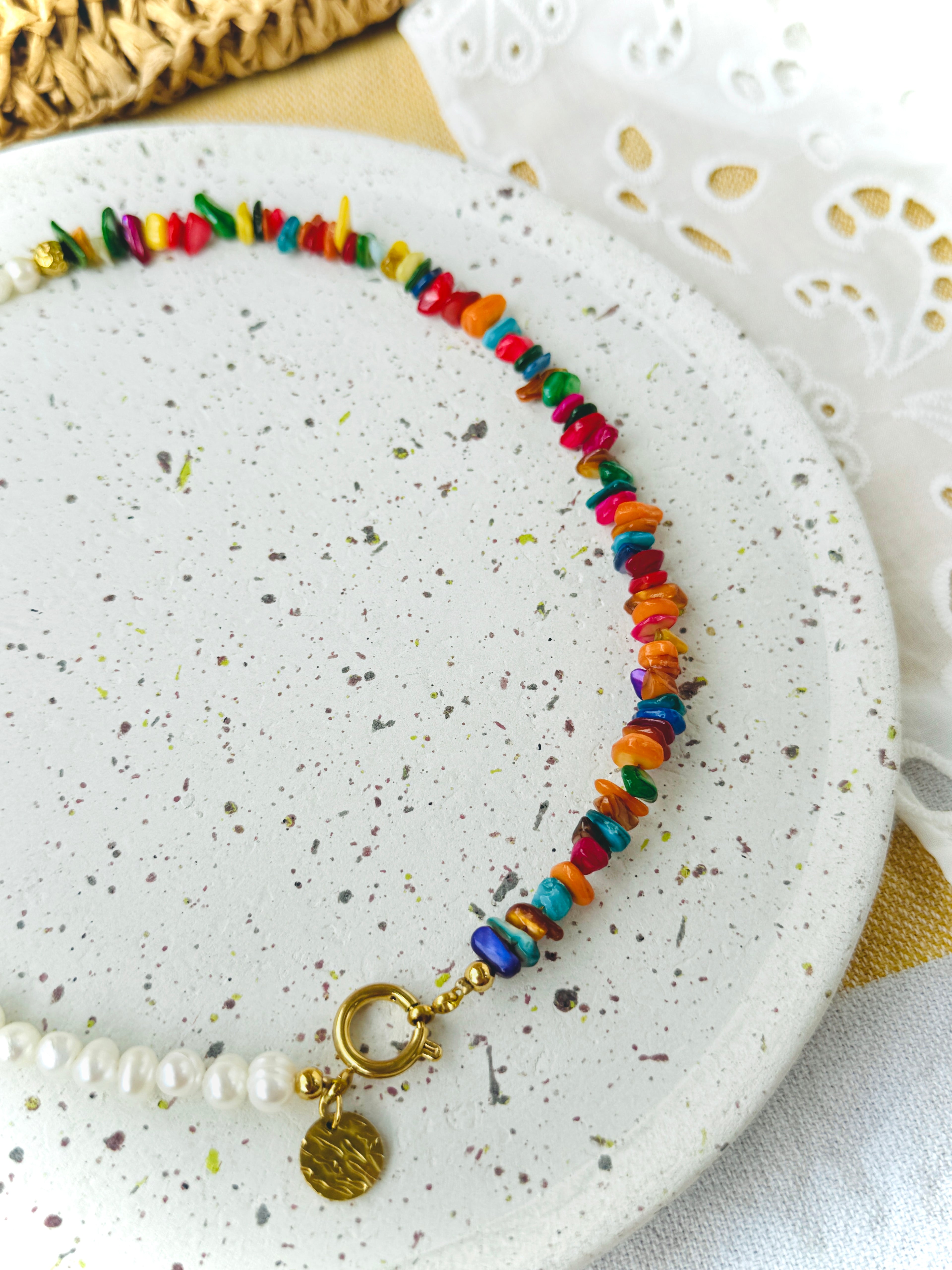 Choker „Summer Contrast”