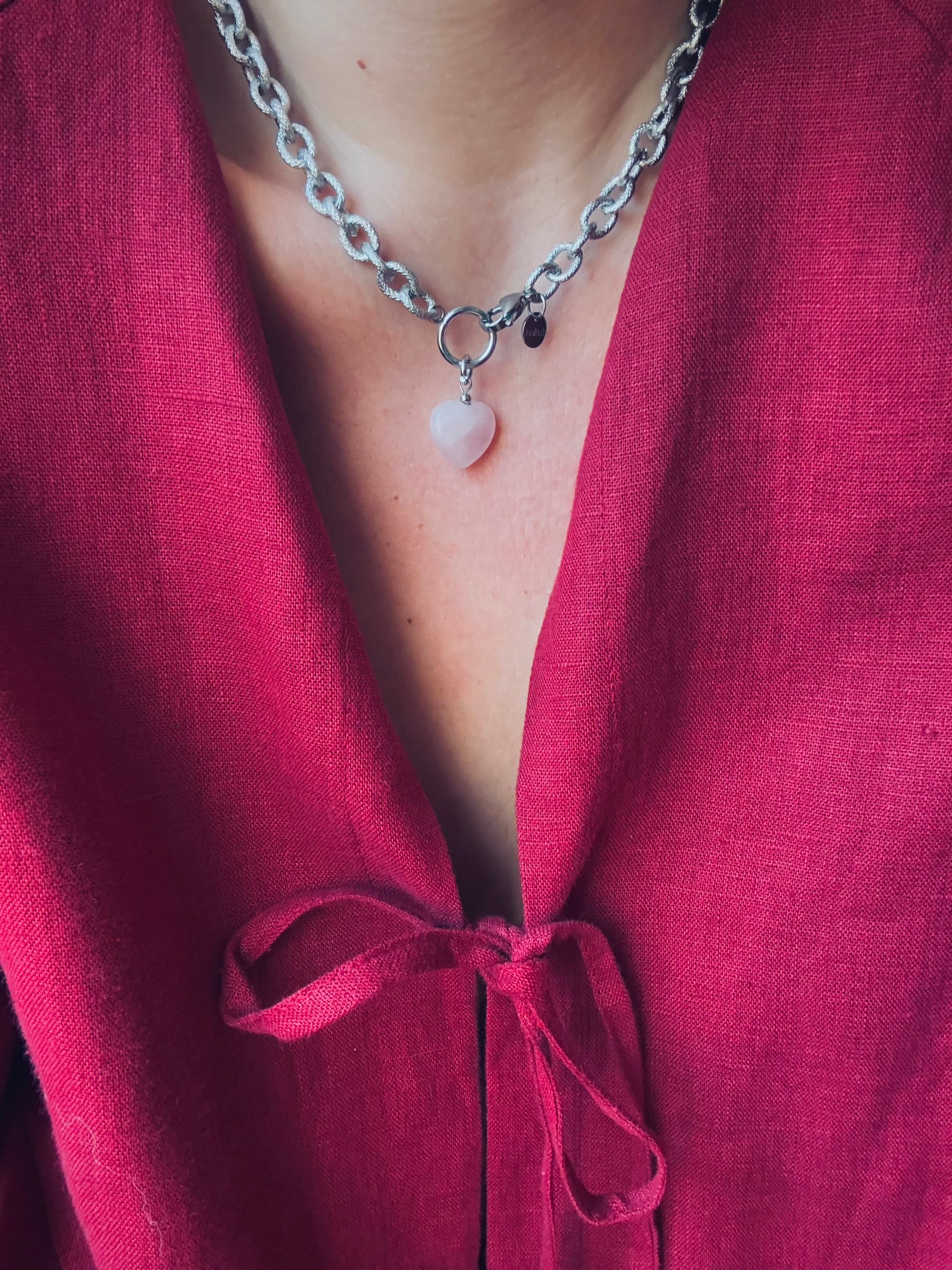 Naszyjnik “Rose heart”