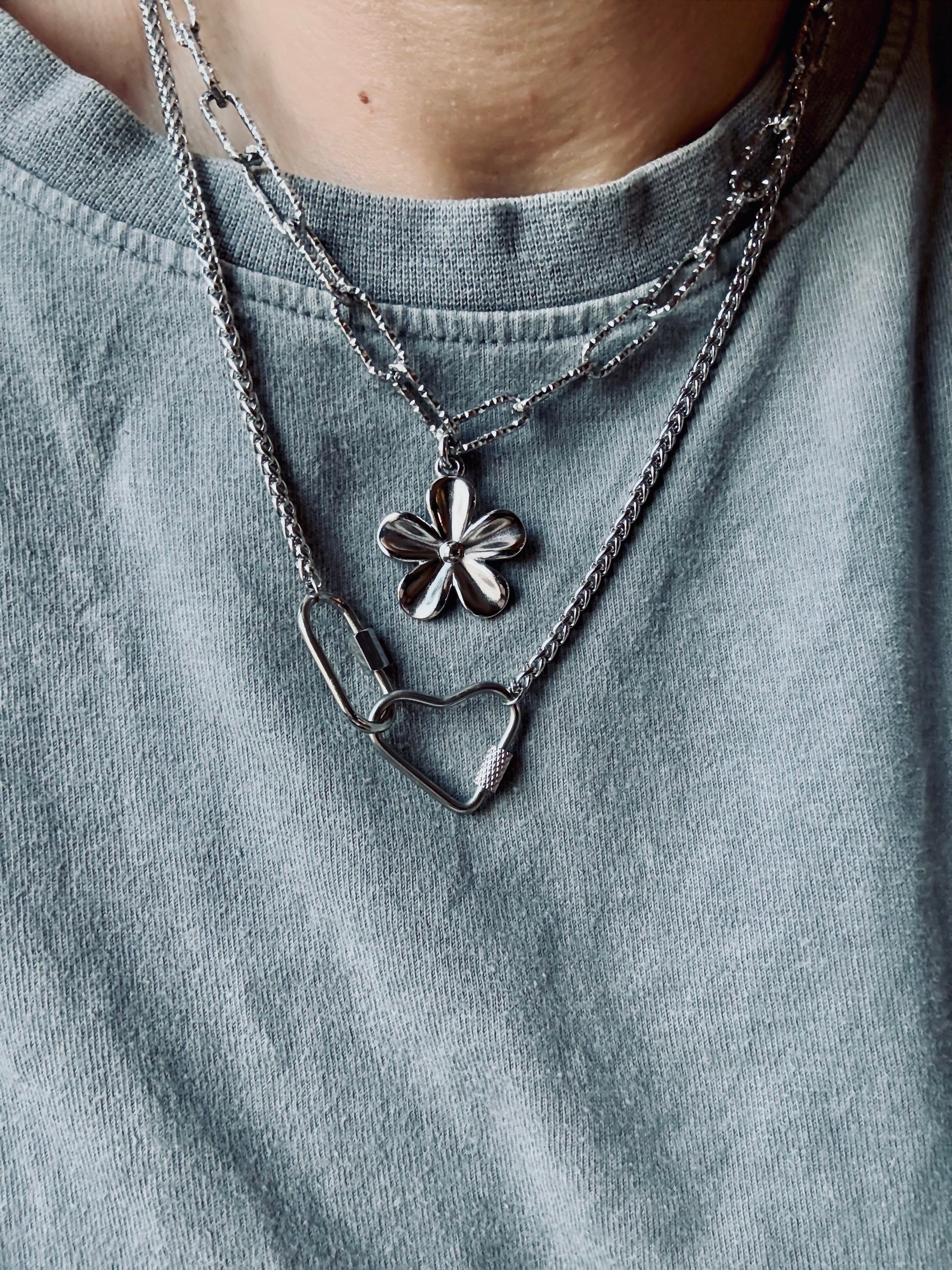 Naszyjnik “Industrial Heart”