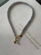 Choker „ Blue Wish”