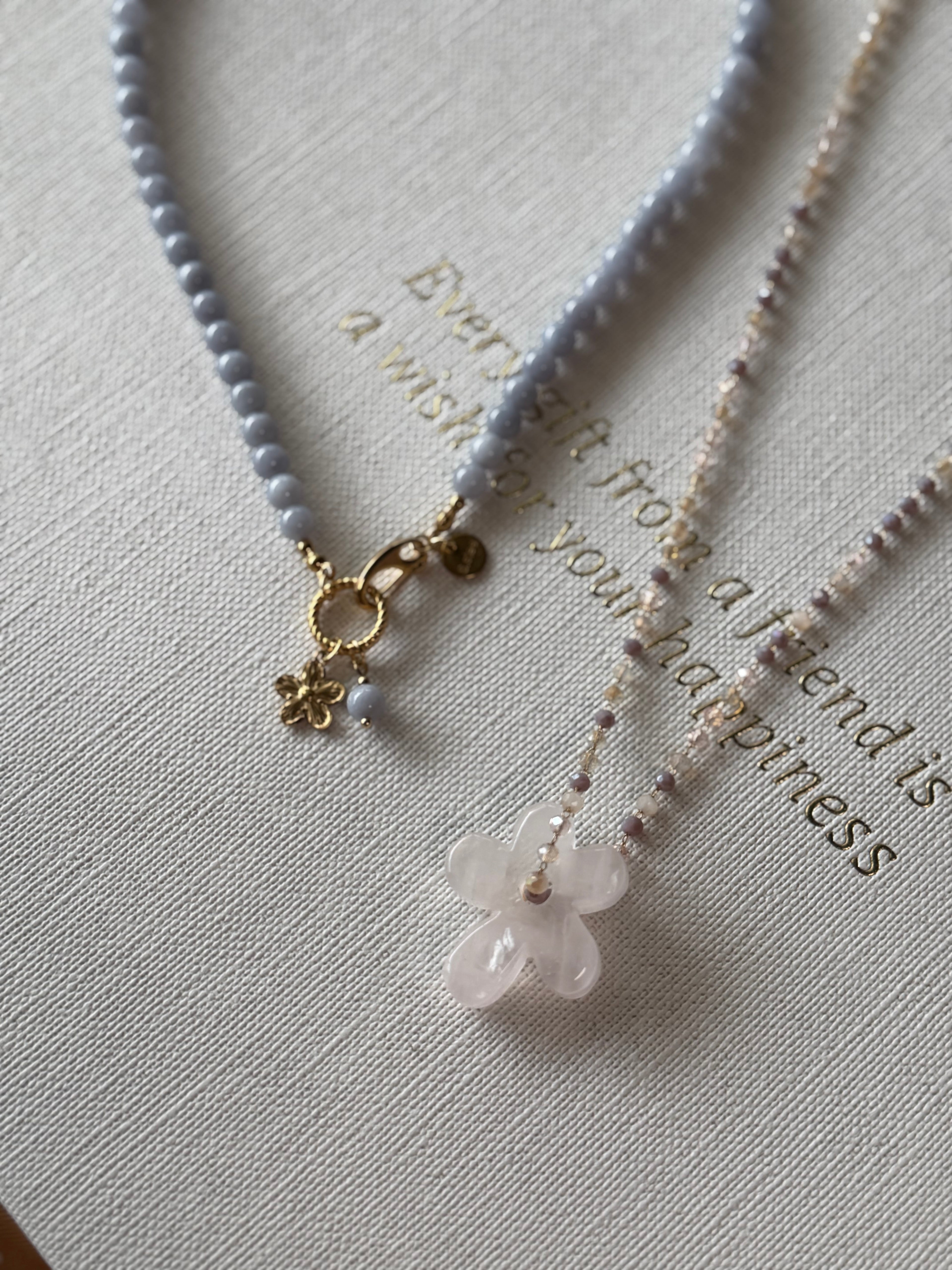 Choker „ Blue Wish”