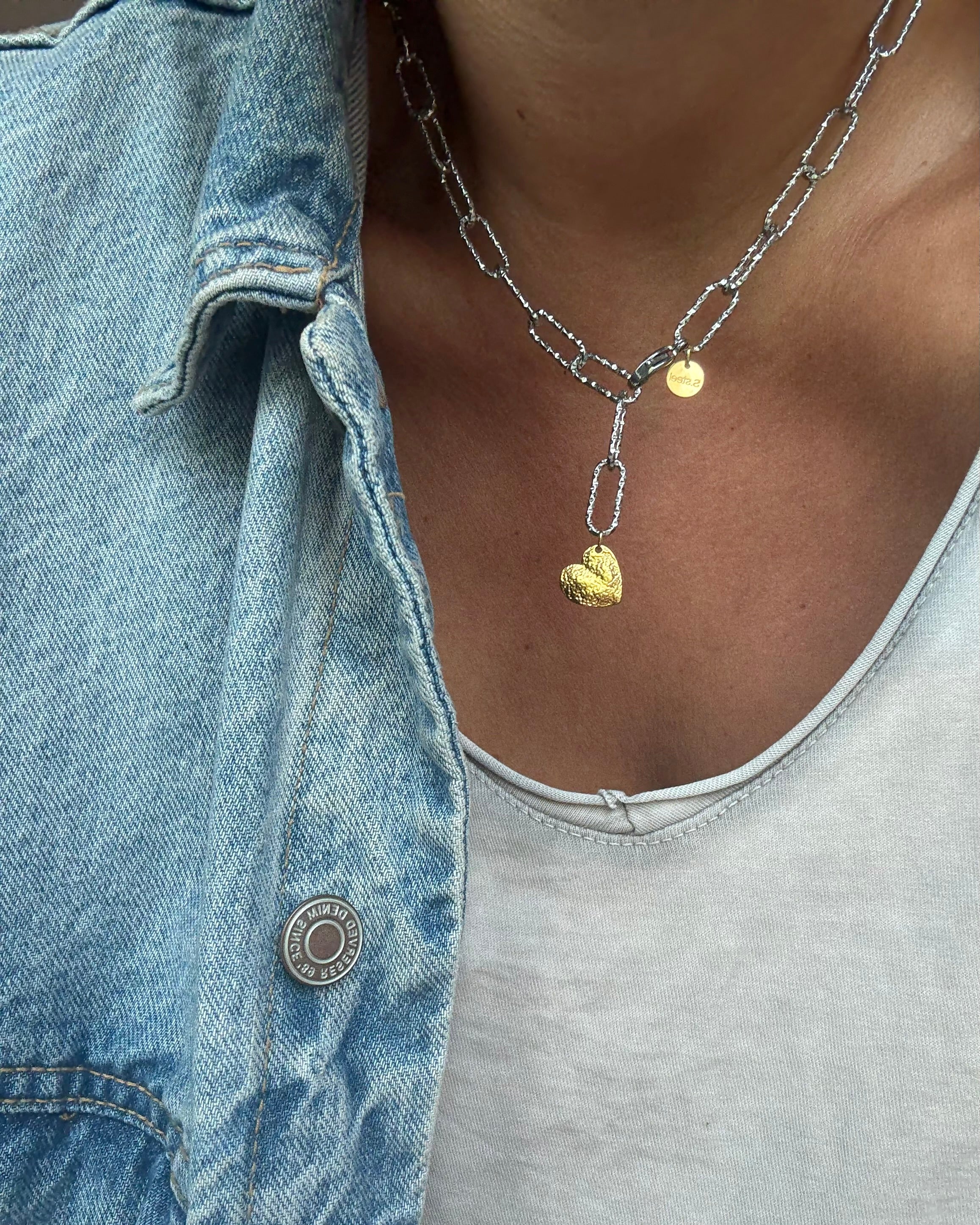 Naszyjnik „Heart Link”