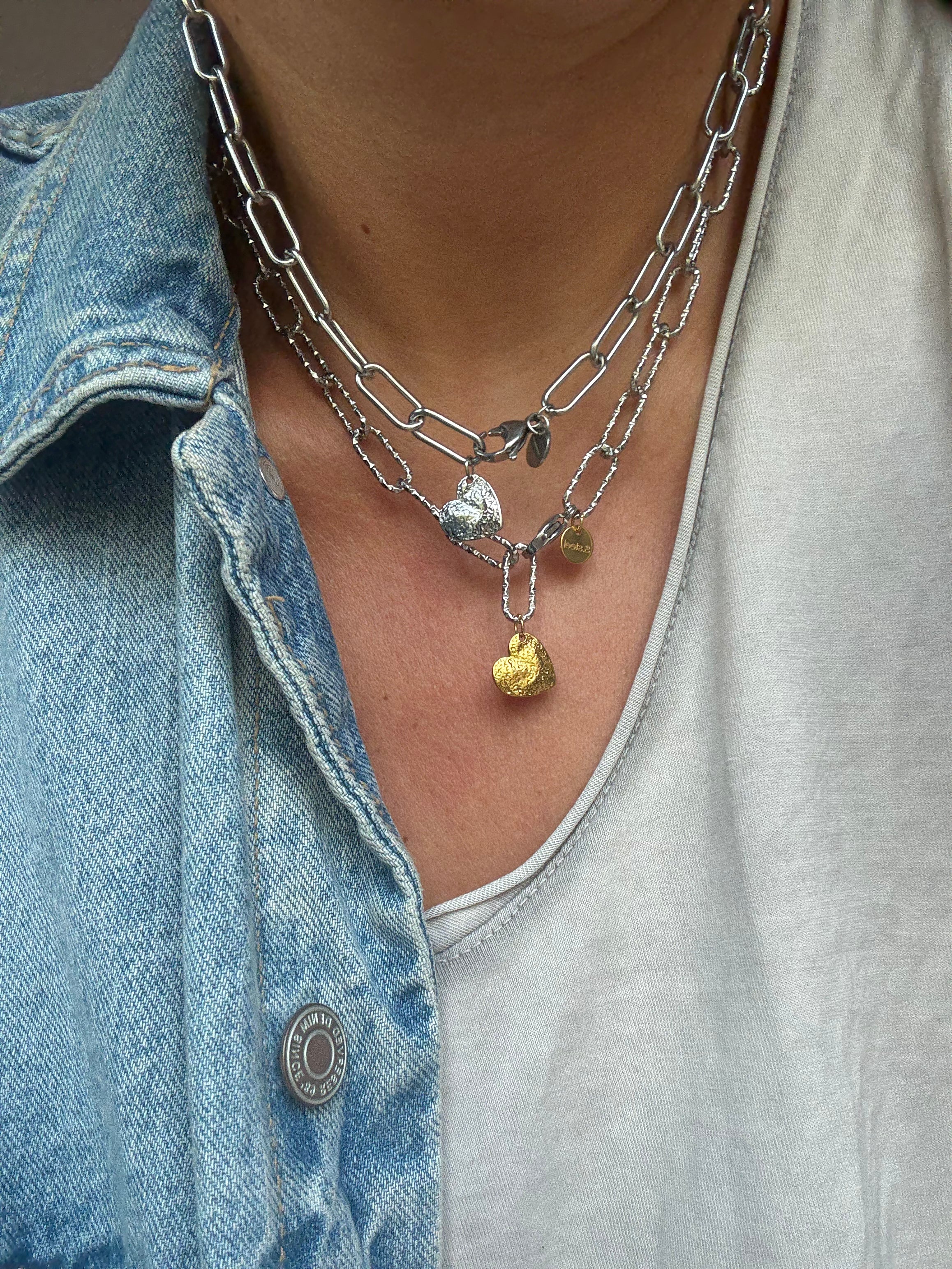 Naszyjnik „Heart Link”