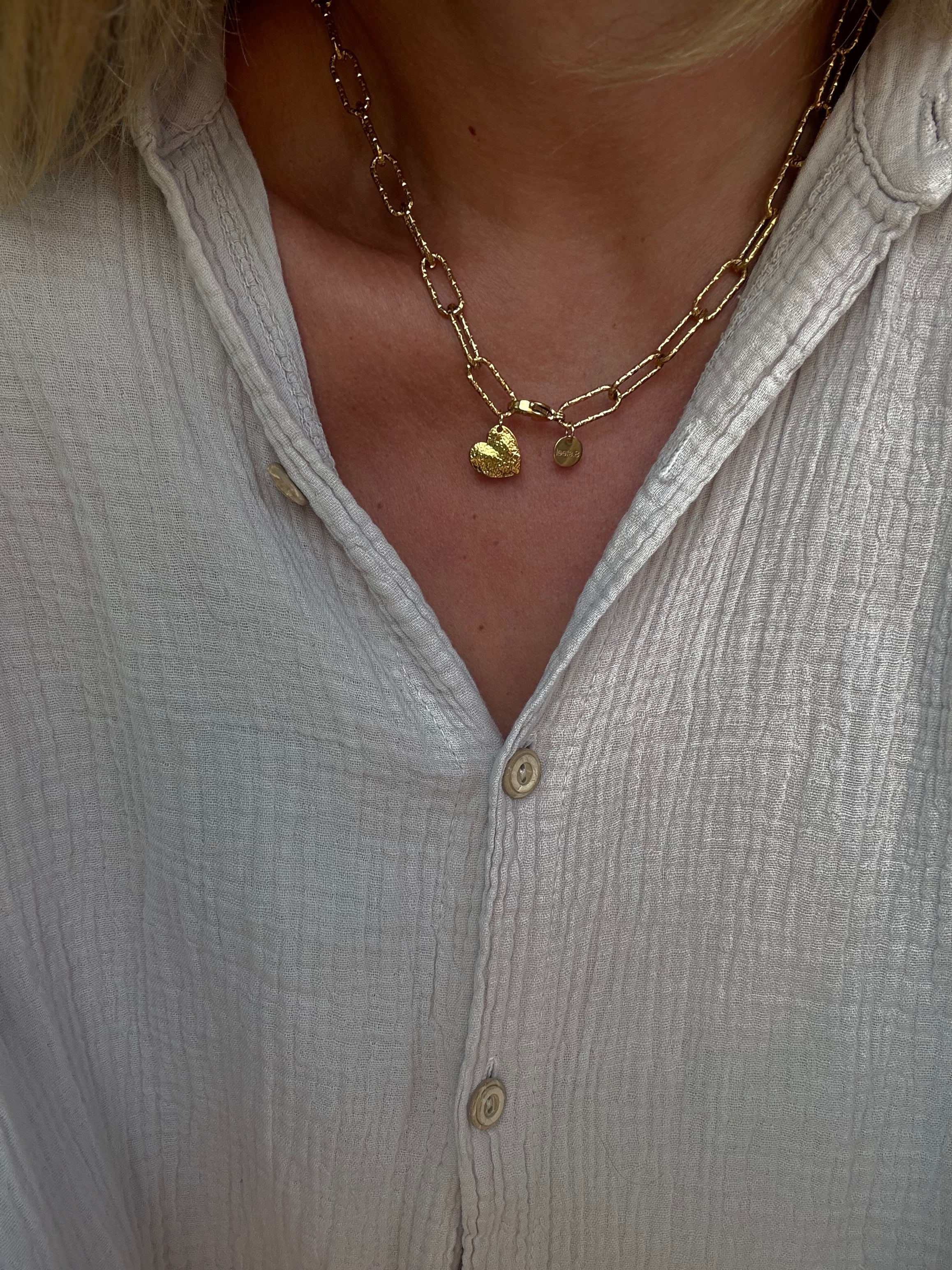 Naszyjnik „Heart Link”