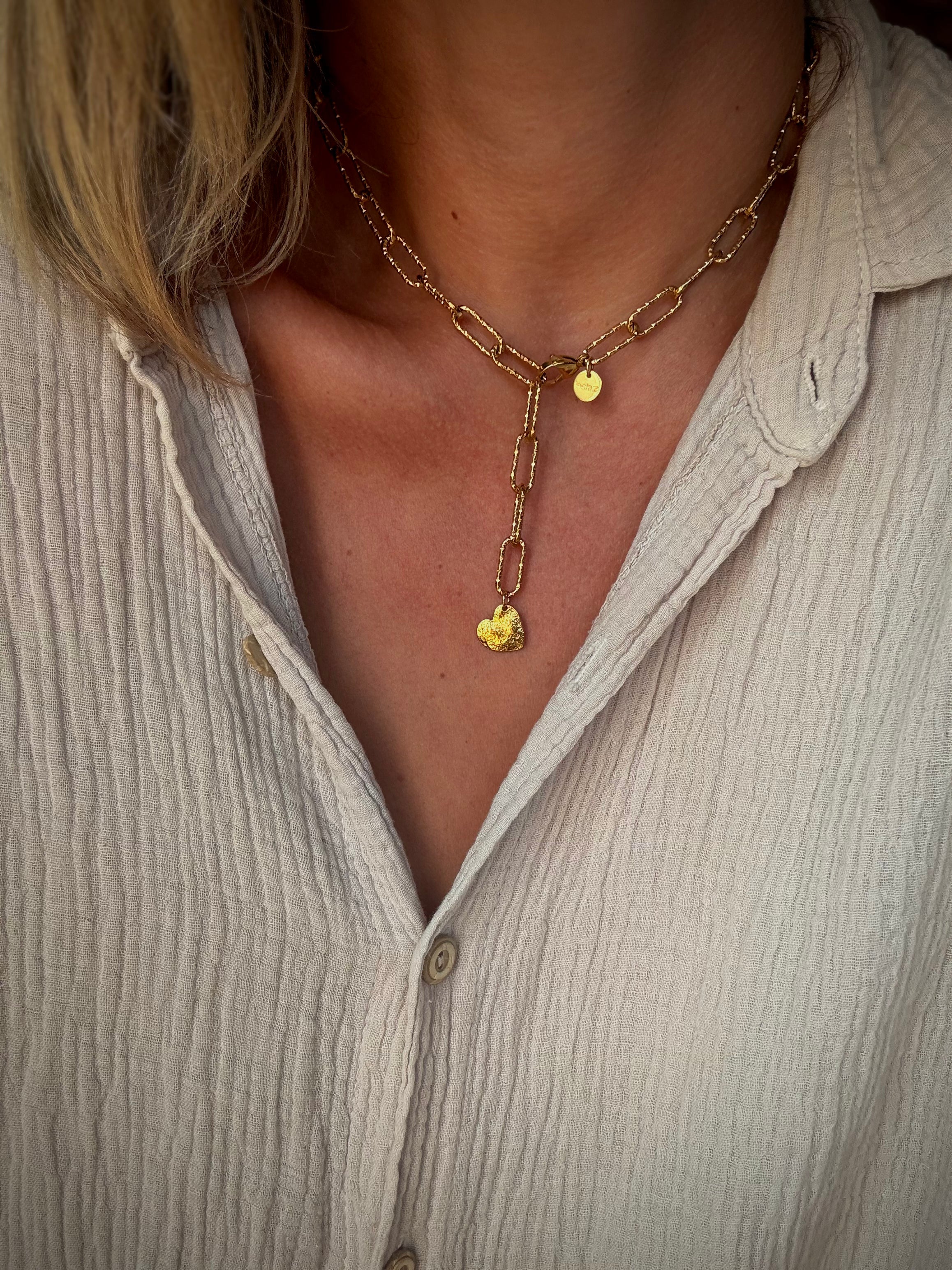 Naszyjnik „Heart Link”