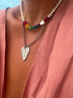 Naszyjnik „Pearl Rainbow”