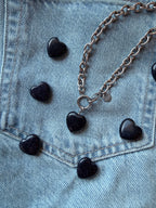 Naszyjnik „Night Glow Silver”