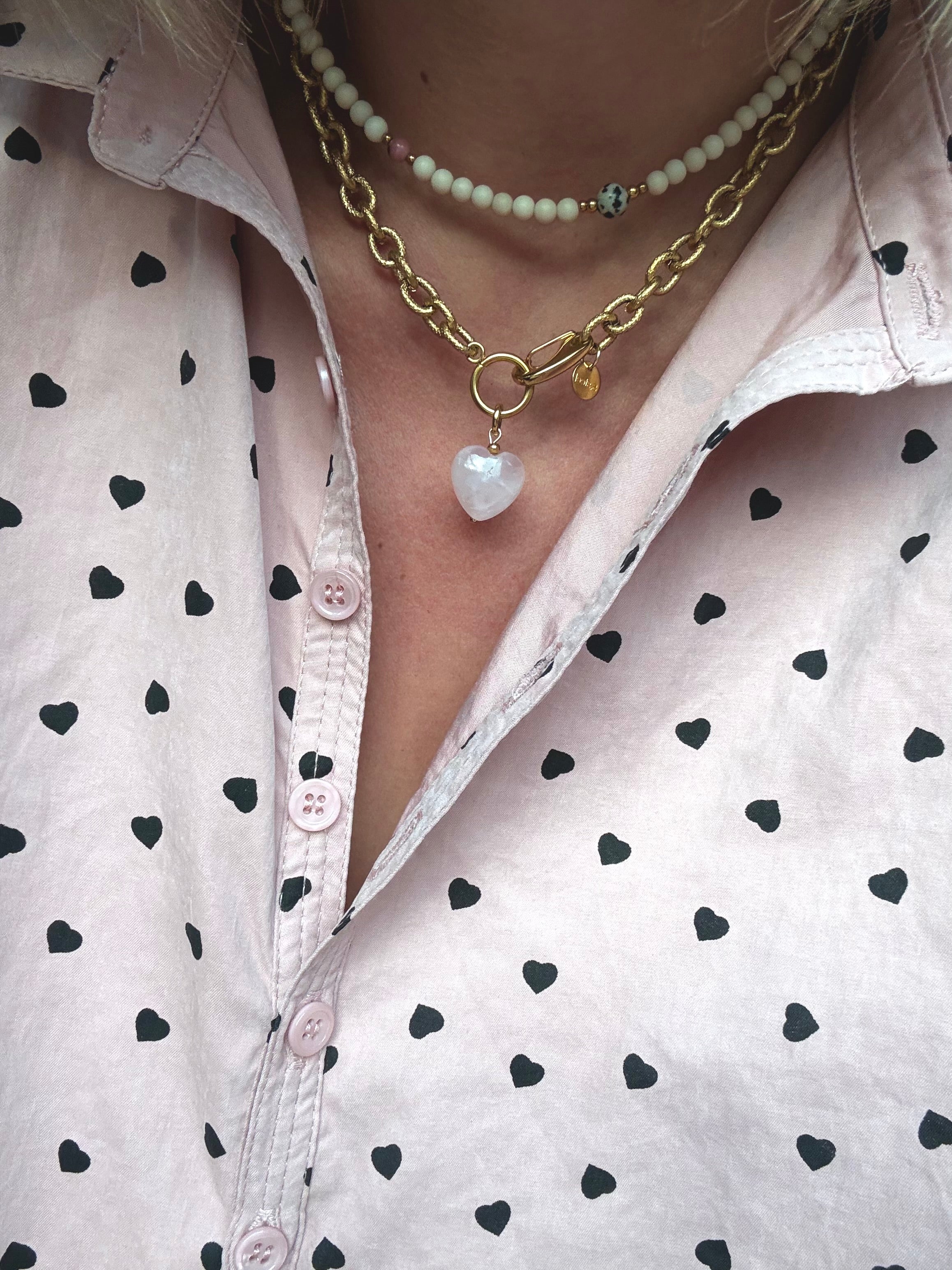 Naszyjnik “Rose heart”