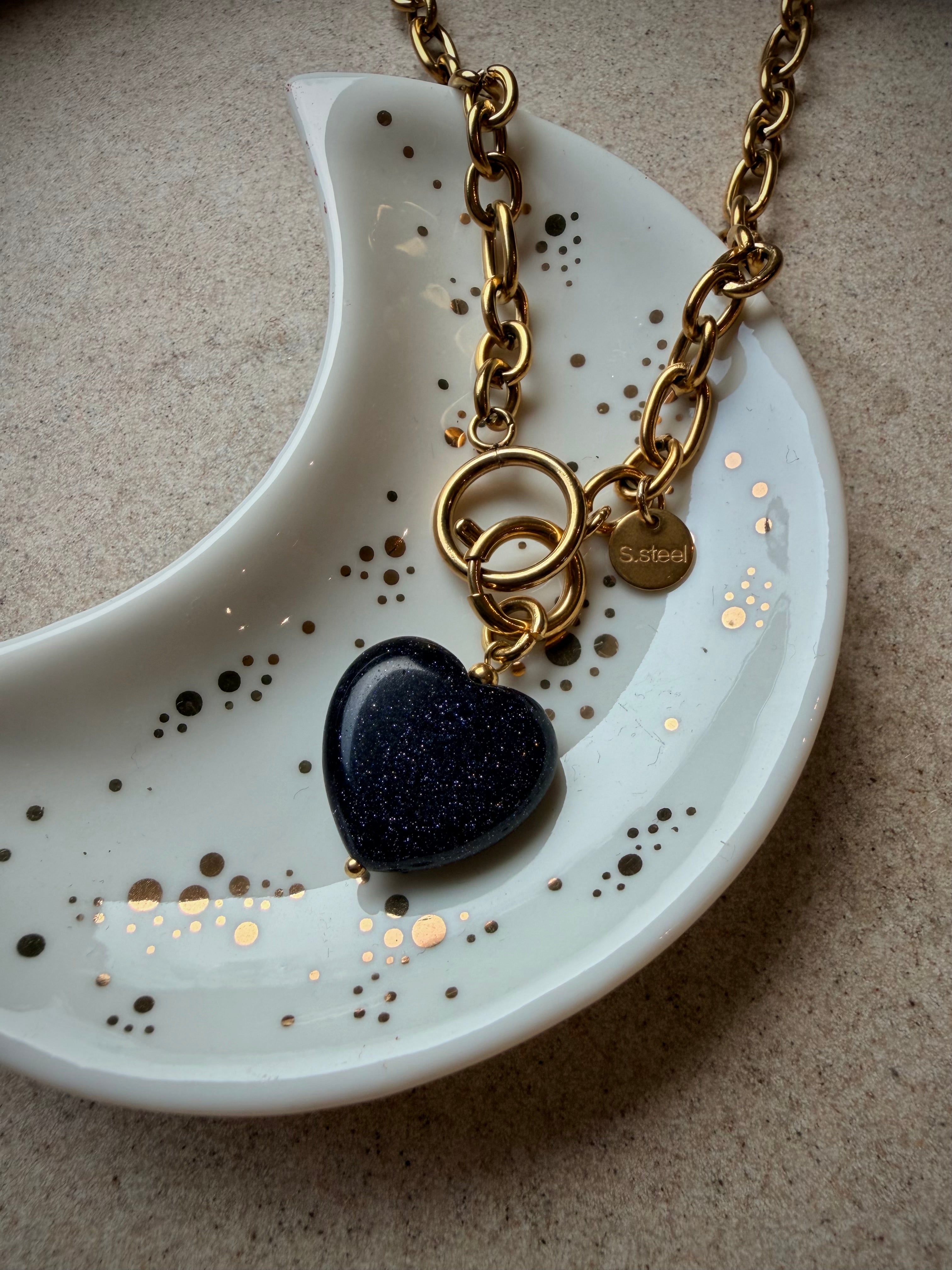 Naszyjnik „Night Glow Gold”