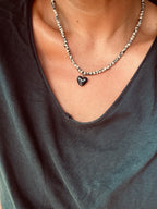 Choker „Blush & Berry”