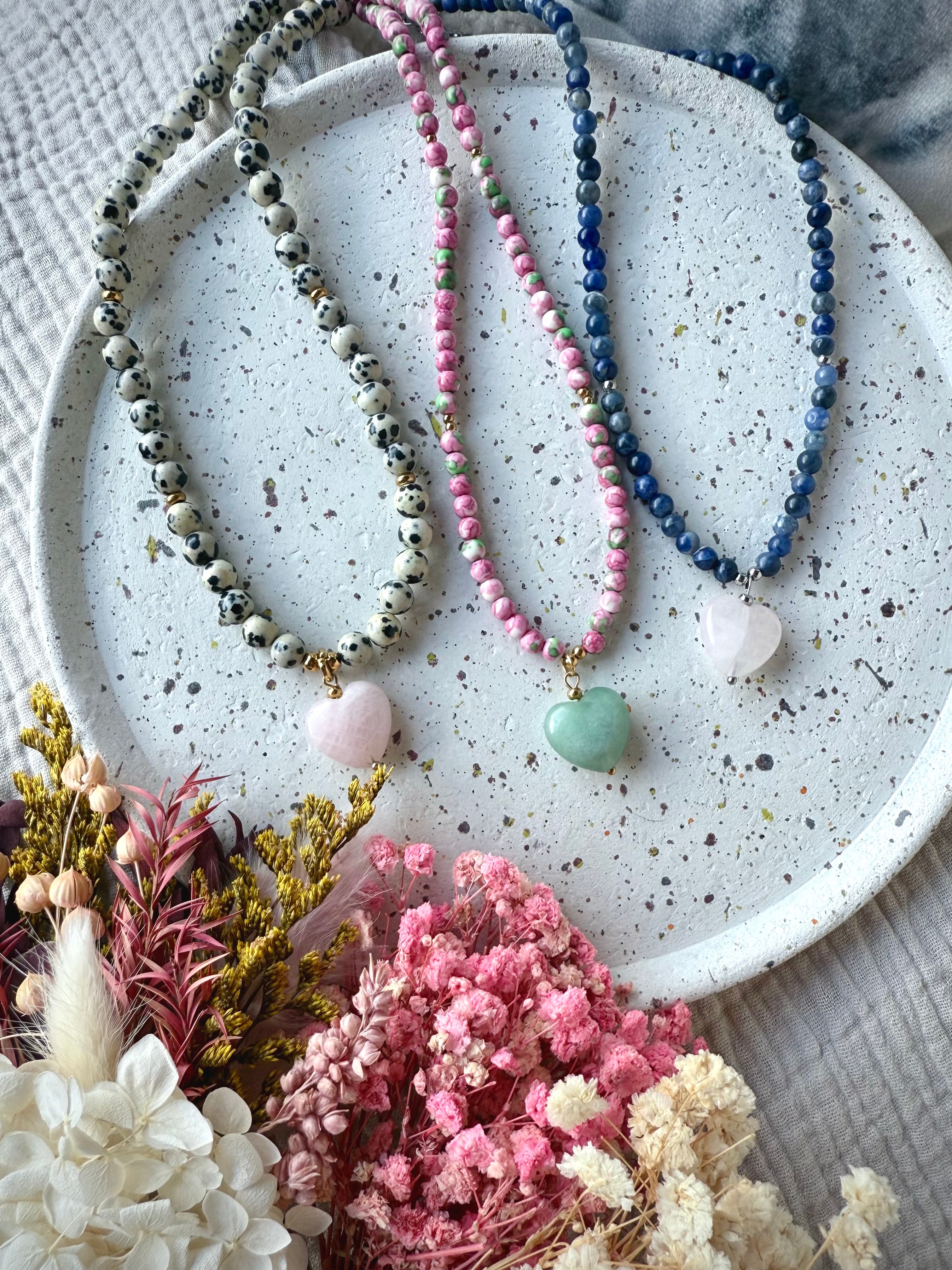 Choker „ Crystal Navy”