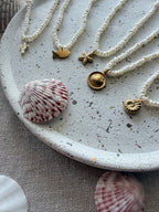 Choker „ Mini Pearl Charm”
