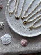 Choker „ Mini Pearl Charm”