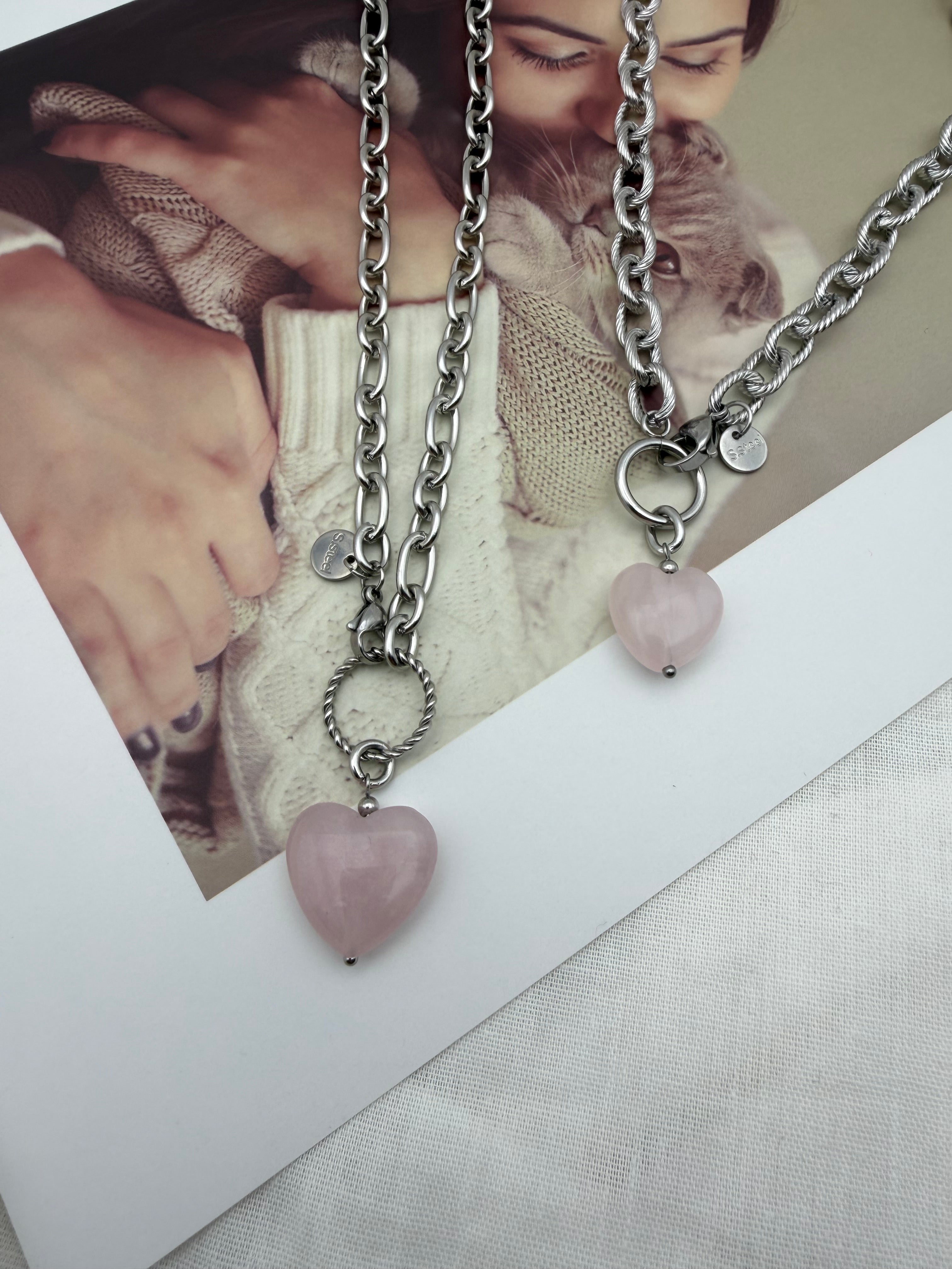 Naszyjnik „Love Stone Heart”