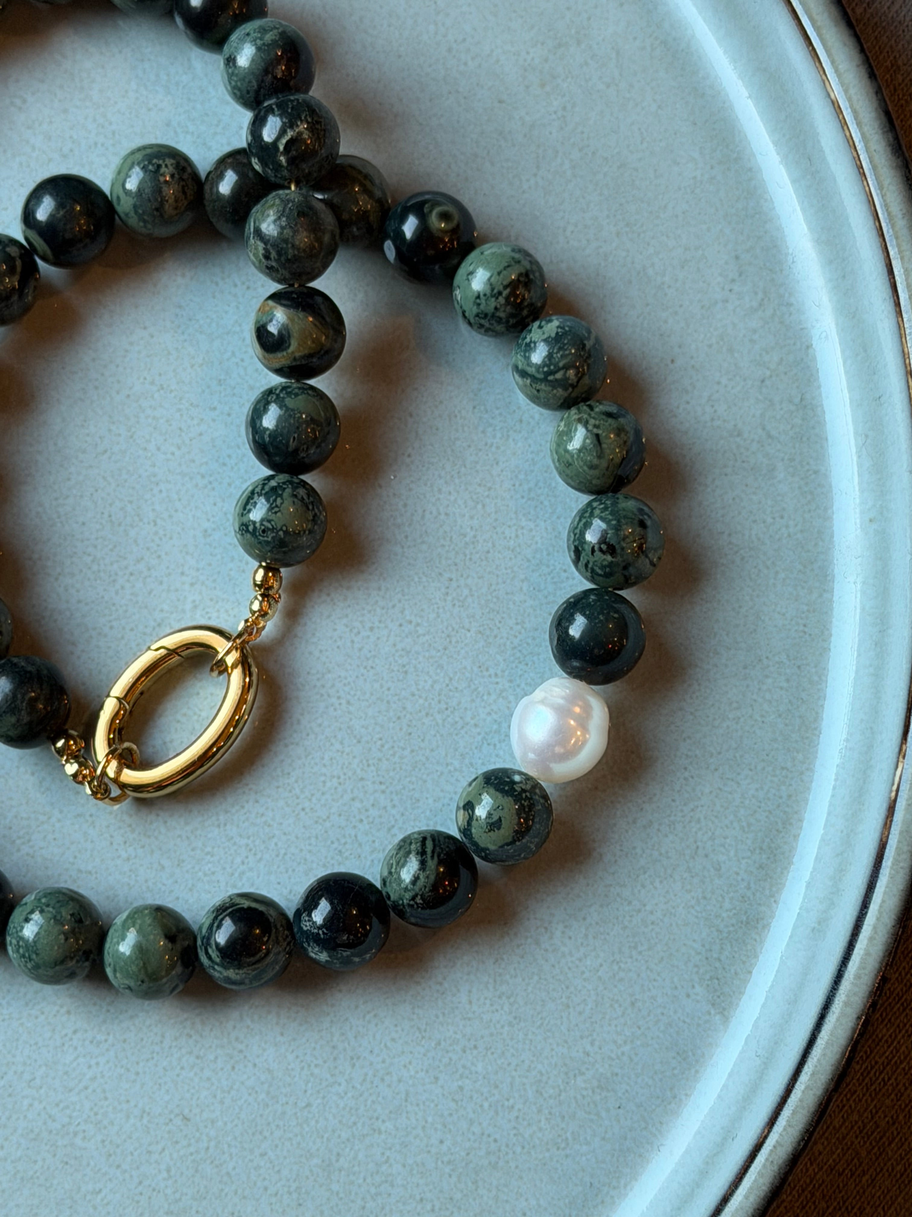 Naszyjnik „Green Harmony”