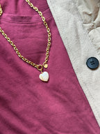 Naszyjnik z jadeitem „Jade Heart”
