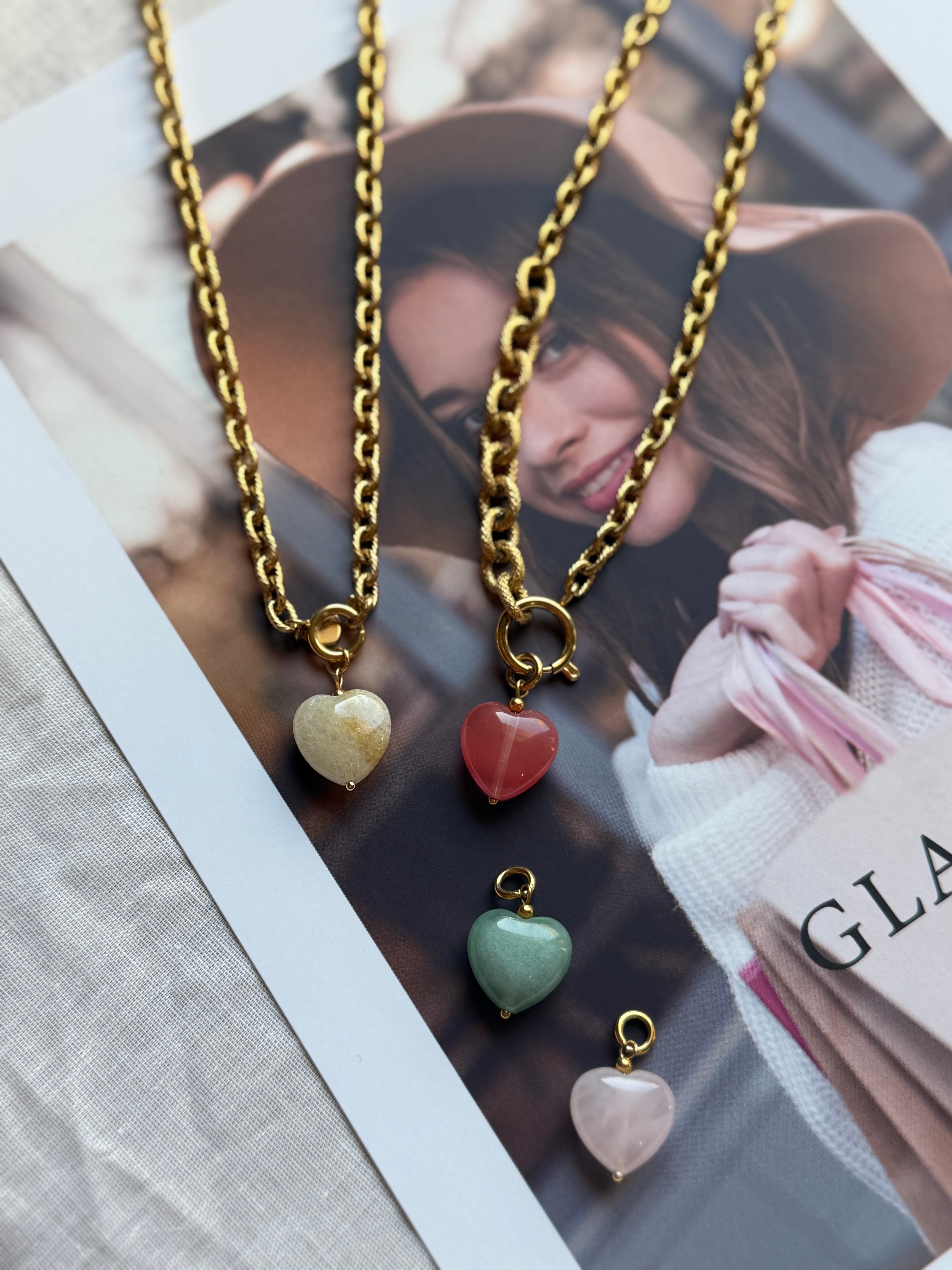 Naszyjnik z jadeitem – „Jade Heart”