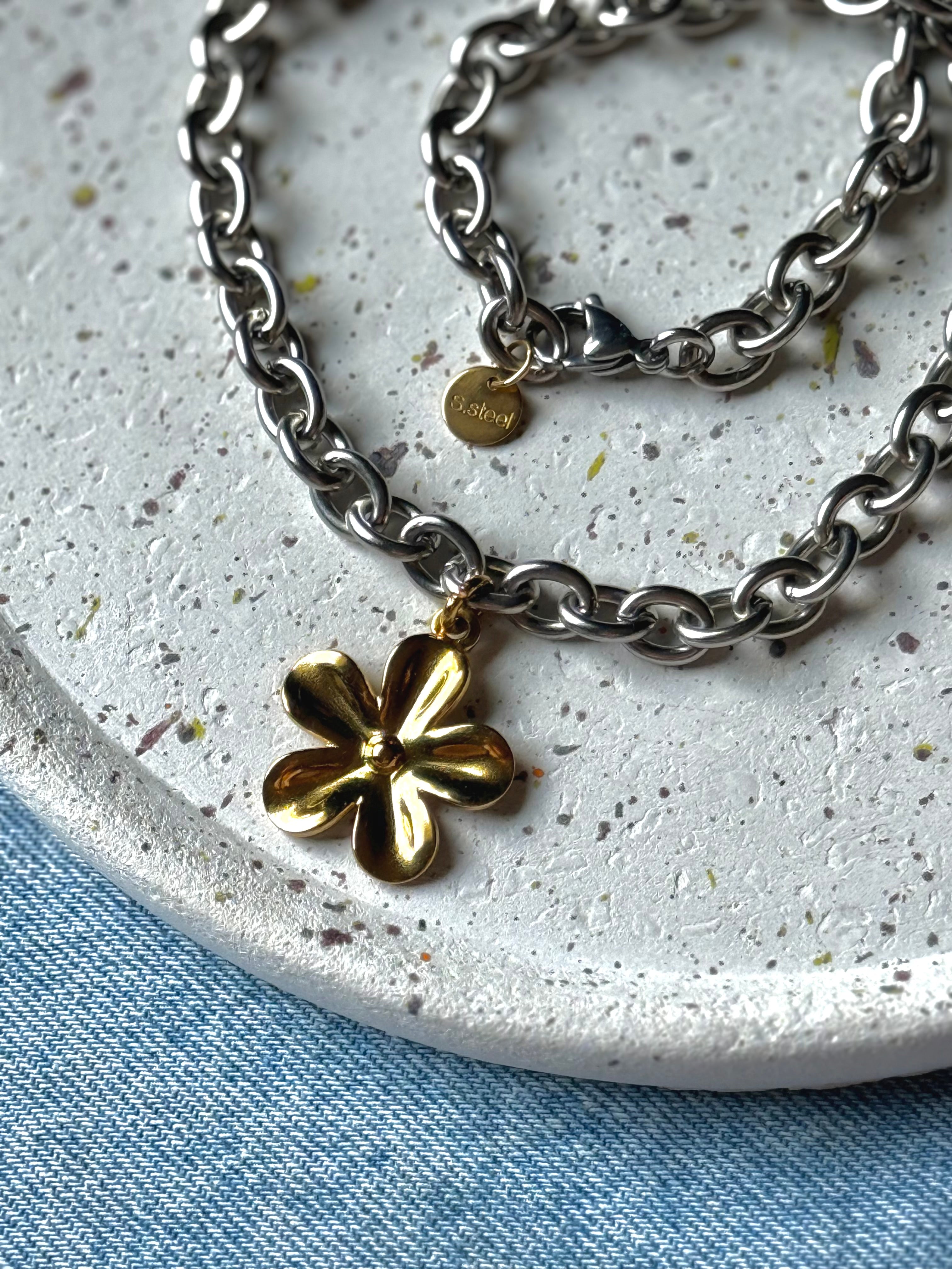 Naszyjnik „Golden Bloom”