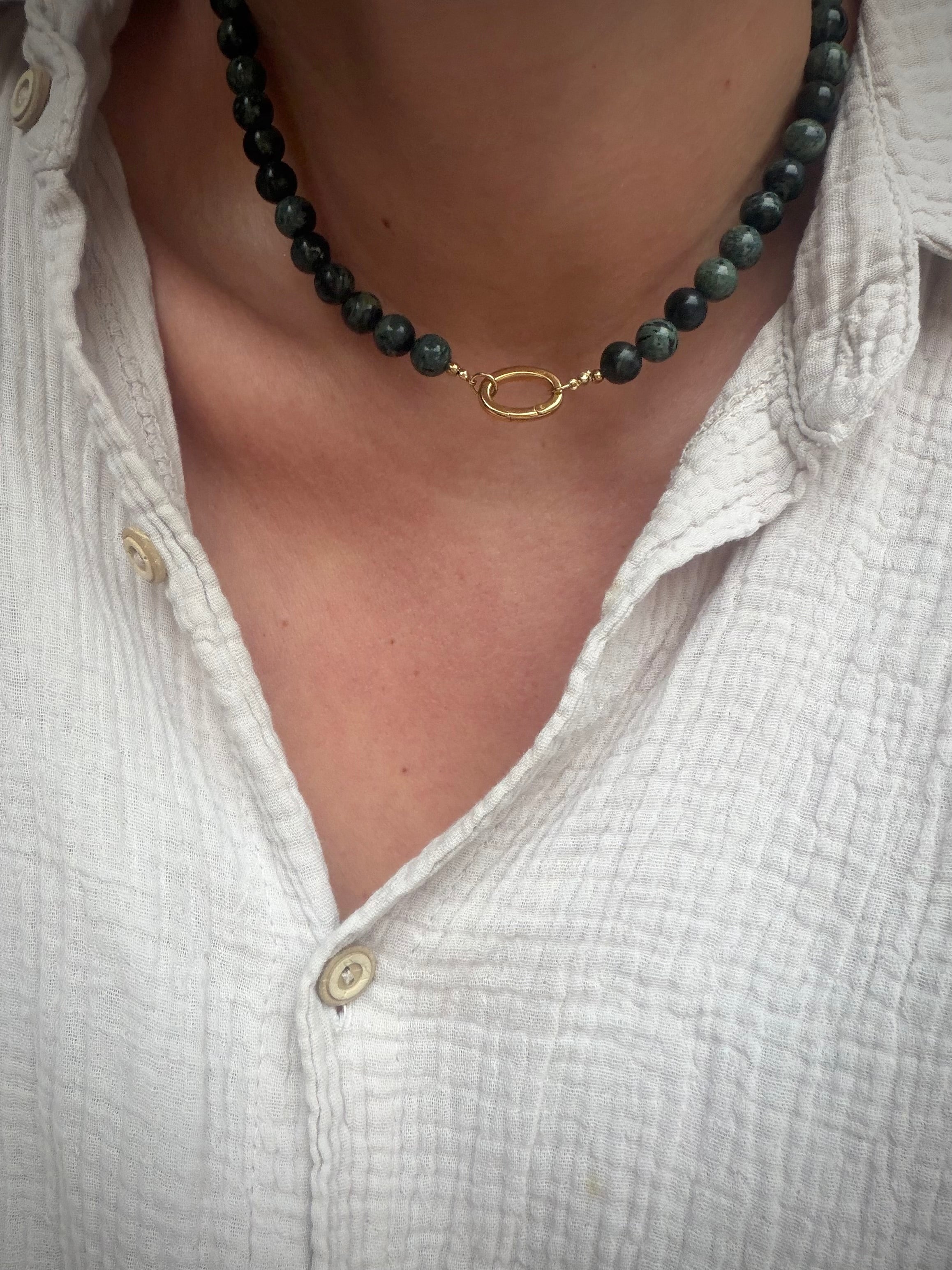 Naszyjnik „Green Harmony”