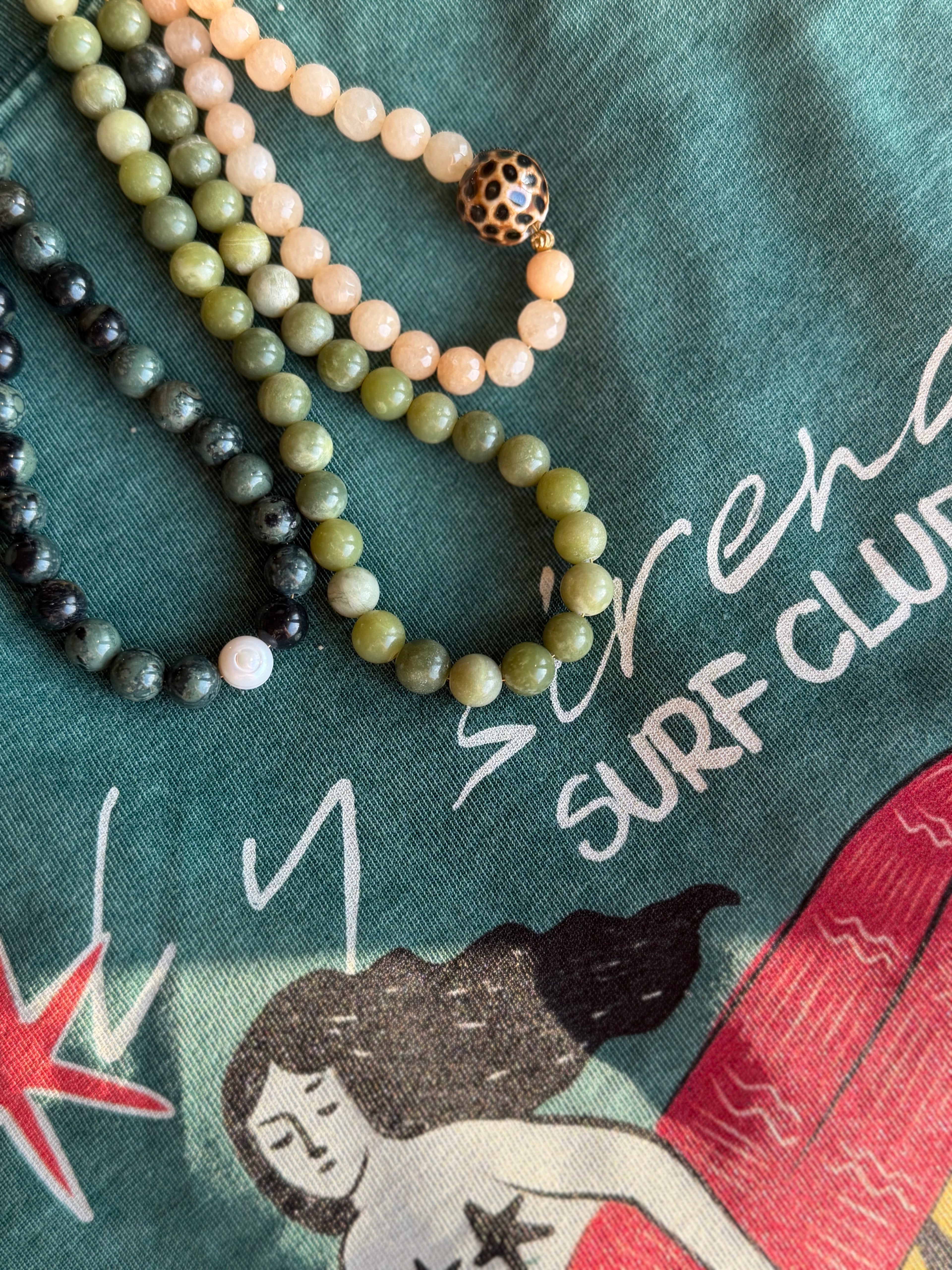 Choker „Matcha Bloom”