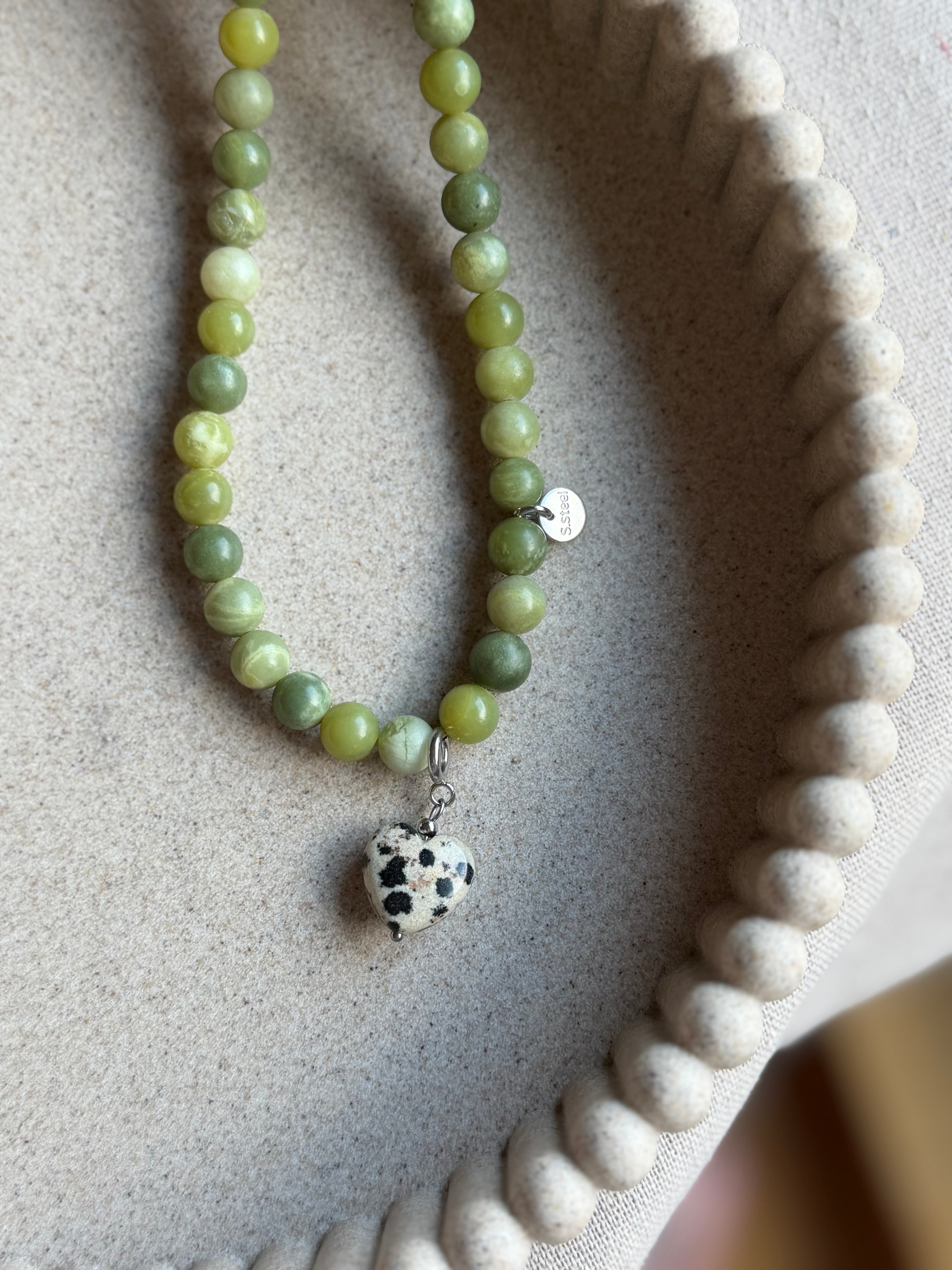 Choker „Matcha Wild Heart”