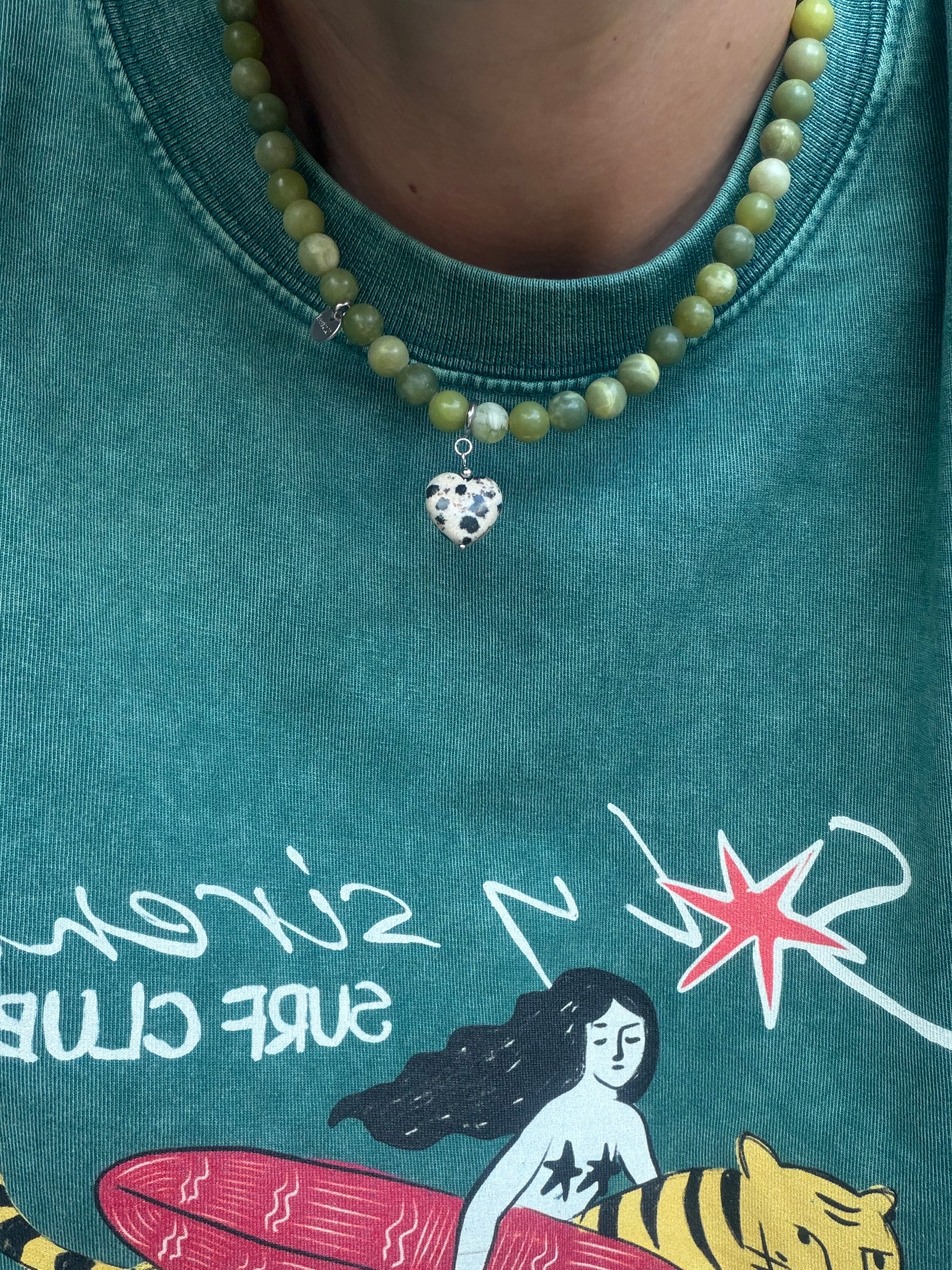 Choker „Matcha Wild Heart”